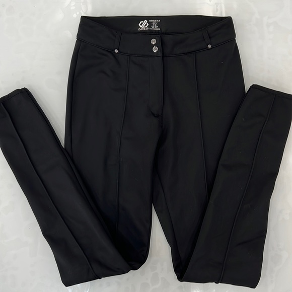 Pants - Black Ski Skinny Ski Pants | Fleece lined | Size 4